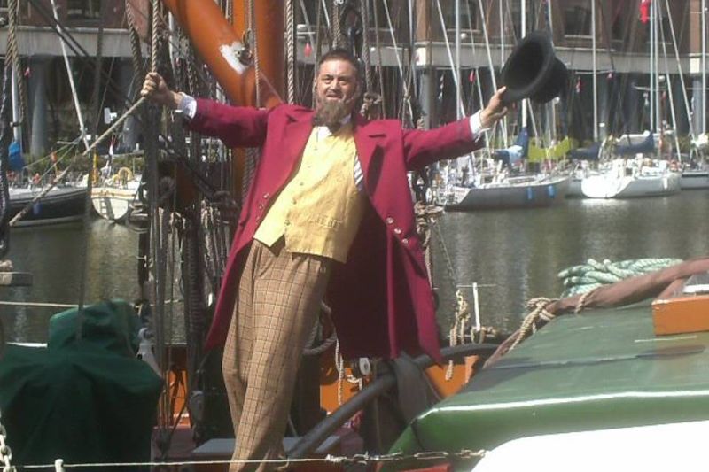 Christopher West, author of The Story of St Katharine's and Poppies, Pomp & People, A year in the life of the Tower of London presents Charles Dickens London