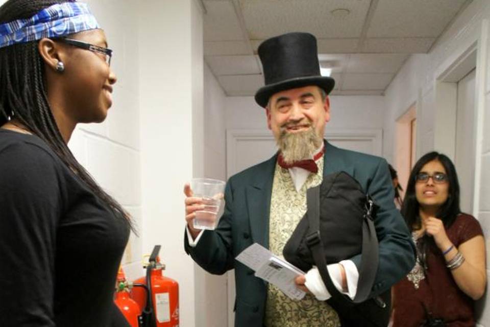 Christopher West, author of The Story of St Katharine's and Poppies, Pomp & People, A year in the life of the Tower of London presents Charles Dickens London