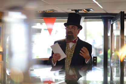 Christopher West, author of The Story of St Katharine's and Poppies, Pomp & People, A year in the life of the Tower of London presents Charles Dickens London